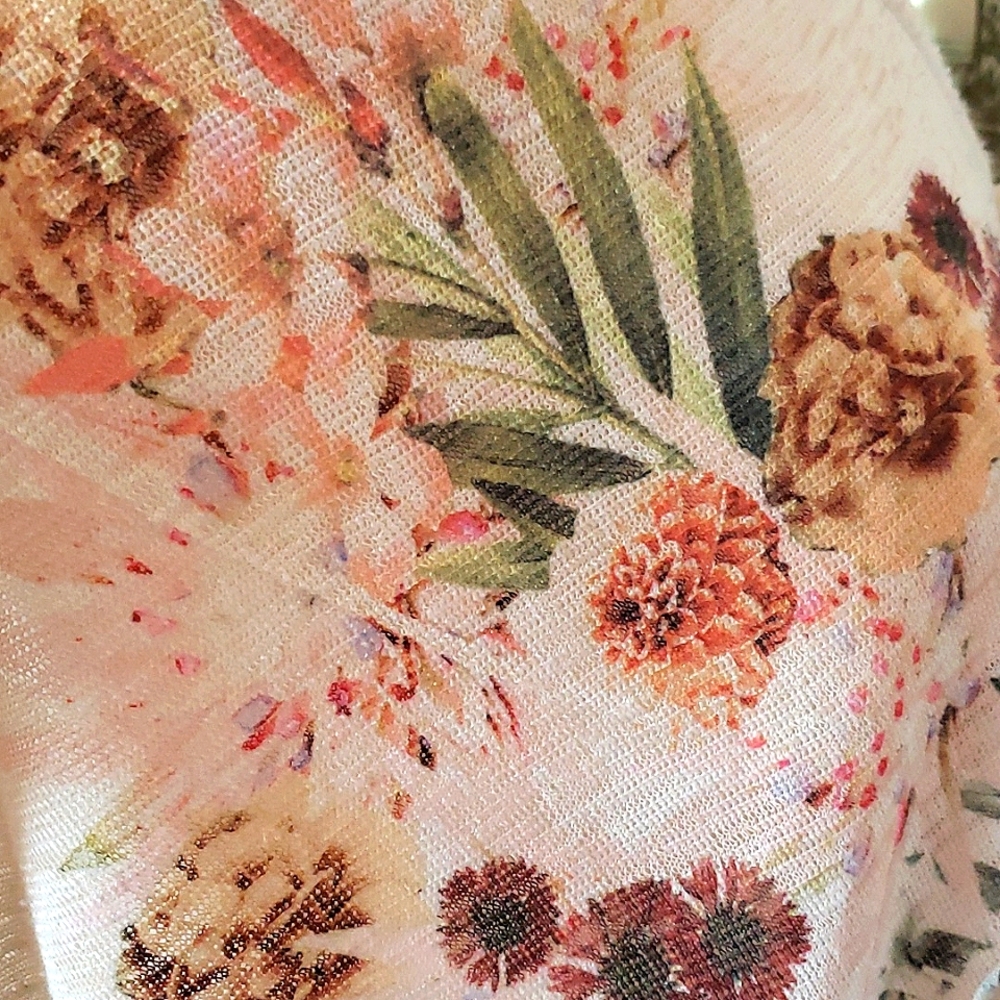 Taylor And Sage Boho Peasant Smocked Empire Waist… - image 7